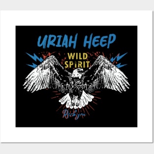 uriah heep wild spirit Posters and Art